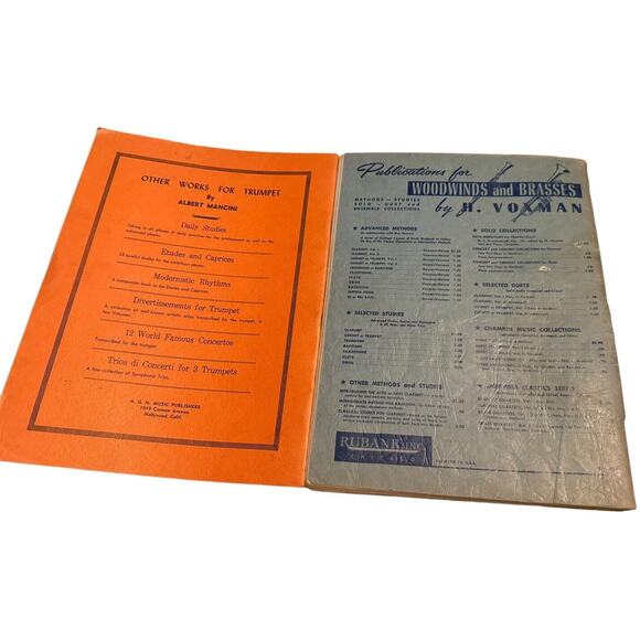 Sheet Music Rubank Advanced Method Cornet Trumpet Volume 1 Modernistic Rhythms - Picture 2 of 11